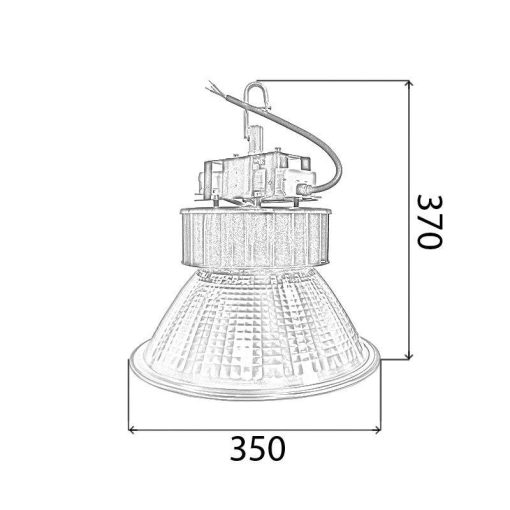 Đèn nhà thi đấu chuyên nghiệp 150W