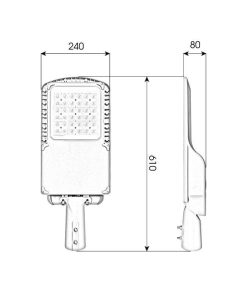 Đèn LED đường phố M22 - 150W