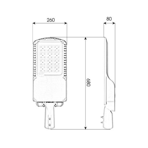 Đèn LED đường phố M22 - 200W